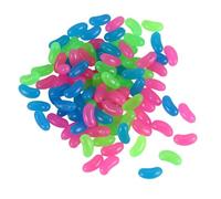 Eighosee 100Pcs Colorful Miniature Jelly Candy Cute Mini Fake Food Deco Parts Diy Plastic Simulation Foood