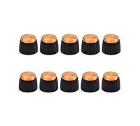 Eighosee 10Pcs Guitar Amplifier Knob Control Knobs Cap Electric Acoustic Guitar Volume Button Cap Guitar Parts Accessories