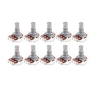 Eighosee 10Pcs Guitar Volume Tone Control Pots Potentiometer Switch A20K