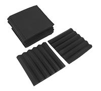 Eighosee 12 PCS Acoustic Wedge Studio Foam Sound Absorption Wall Panels Noise Insulation Sponge Absorption Treatment Panel Tile
