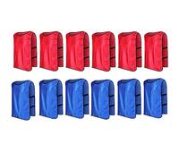 Eighosee 12 Piece Soccer Practice Jerseys Training Vest for Kids for Indoor Outdoor Playground M