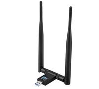 Eighosee 1200M WIFI USB Adapter Dual Antenna USB 3.0 Network Card 5Ghz Wireless Adapter for Laptop Win 7/8/10 Linx2 OS Vista