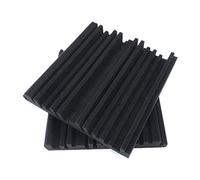 Eighosee 12PCS Absorption Foam Panels-Broadband Sound Absorber - Periodic Groove Structure Soundproof Foam for Acoustic Studio