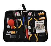 Eighosee 160Pcs Professional Watch Repair Tool Kit Watch Tool Kit Watch Case Opener Spring Rod Tool Set
