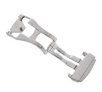 Eighosee 18mm Stainless Steel Deployant Watch Strap Folding Buckle Clasp for, #18Mm