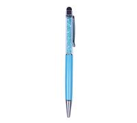 Eighosee 1pcs Crystal 2-in-1 Stylus Capacitive Styli Stylus Touch Ballpoint Pen For /////For All Touch Screen Devices Blue