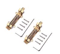 Eighosee 2 Pieces Brass Tremolo Stabilizer, Electric Guitar Tremolo Stopper Stabilizing Device Kit Accessories