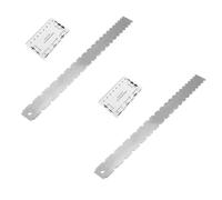 Eighosee 2 Sets of Guitar Accessories Measuring Saw Ruler Piano Neck Ruler Guitar Measuring Ruler Find A Flat Ruler 2 in 1