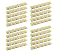 Eighosee 20 Packs of Extended Queen Bee Cage Queen Bee Isolation Transport Cage Beekeeping Tools Bamboo Tools