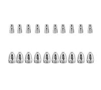 Eighosee 20Pcs P80 Plasma Cutting Torch Consumable Cutting CNC 80A P80 Plasma Torch Tip Electrode Nozzle 1.7mm