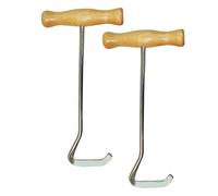 Eighosee 2pack Metal Boot Hooks for Effortless Boot Pulling Horse Grooming Tools Boot Hooks for Cowboy Boots