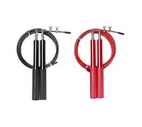 Eighosee 2Pack Speed Jump Rope Workout Jump Rope Adjustable with Ball Bearing Rapid For Boxing Muay Thai Fitness