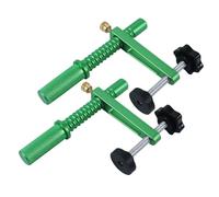 Eighosee 2pcs Bench Dog Clamp,Dog Hole Clamps for Woodworking, Adjustable Aluminum Alloy Quick Acting Dog Clamp 20mm