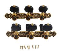 Eighosee 2Pcs Classical Guitar Strings Tuning Pegs Tuners Musical Stringed Instruments for Classical Guitars Parts