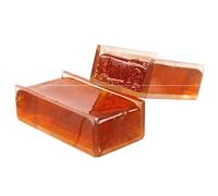 Eighosee 2Pcs Musical Instrument Rosin Block Yellow Professional Rosin Small Cello -Dust