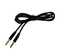 Eighosee 3.5mm Auxiliary Aux Male to Male Stereo Cord Audio Cable for PC for MP3 Car (Black)