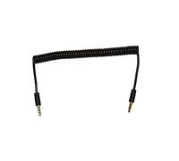 Eighosee 3.5mm Male to Male 4 Extension Aux Audio Coiled Cable 1.5M