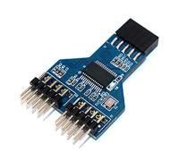 Eighosee 3-Port USB 2.0 Hub Module Vertical Installation for Desktop, Keyboard, Mouse, USB Flash Drive