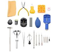 Eighosee 39 Pieces of Watch Repair Tool Kit Watch Opener Watch Repair Tool Spring Bar Remover Screwdriver Watch Repair Tool Opener Battery Set
