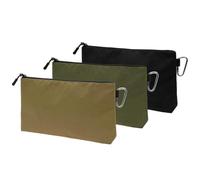 Eighosee 3Pcs Tool Bag Zipper Pouch,File Folders,Multipurpose Storage Organizer Tool Pouches with Zipper for Accessary,Stationary