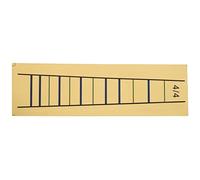 Eighosee 4/4 Ball Violin Square Wall Vinyl Violin with Fret Fret board