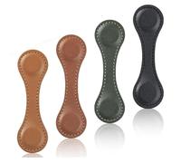 Eighosee 4 PCS Magnetic Leather Bookmarks for Reading Women, Timeless Magnetic Book Marks for Reading Men, Book Lovers