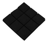Eighosee 4 pcs Soundproofing Foam Studio Acoustic Sound Treatment Absorption Wedge Tile 30 * 30 * 5cm