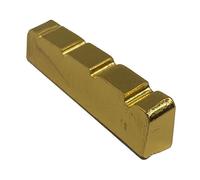 Eighosee 4 String Slotted Brass Gold Electric Bridge Nut 38 * 6 * 8/8.9mm