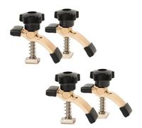 Eighosee 4Pcs Quick Acting T-Track Hold Down Clamp with T Silder Aluminum Alloy Woodworking Clamps Jig for Routers Drill Presses