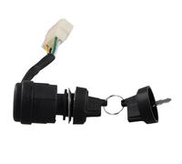 Eighosee 5-Wire Ignition Key Lock Switch Assembly for 2-5KW Gasoline Generators Combination Switch Fits Gas Generator