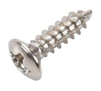 Eighosee 50Pcs Pickguard Screws 3MM for Style Guitar (Silver)