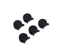 Eighosee 5PCS Black Soft Rubber Clarinet Thumb Rest Cushion Protector Suit for Clarinet