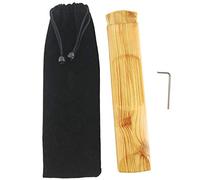 Eighosee 6 Pocket Guitar Wood Grain Color Mini Pocket Guitar Finger Trainer