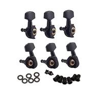 Eighosee 6Pcs / Set 3R3L Guitar Open String Tuning Pegs Machine Heads Tuners R 1:18 Guitar Accessories