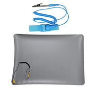 Eighosee 700X500X2.0mm Anti-Static Mat+Ground Wire+ESD Wrist for Mobile Computer Repair Antistatic Blanket,ESD Mat