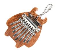 Eighosee 8 Key Mini Kalimba Exquisite Finger Thumb Piano Marimba Musical Good Accessory Pendant Ornament Gift
