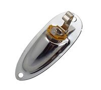 Eighosee A0073 1 Piece Loaded Socket Plate & Screws for Replacement, Silver