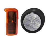 Eighosee Automatic Reflector Photocell Long Range 12-24V DC/AC Gate Infrared Photocell Sensor with Waterproof Cover Automatic Gate Infrared Photocell Sensor with Waterproof Cover