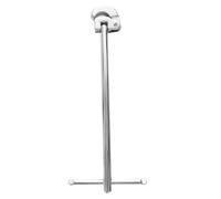 Eighosee Basin Wrench 3/8 to 1-1/4inch Jaw Capacity Tap Nut Spanner Basin Spanner Sink Faucet Wrench for Tight Spaces Silver