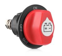 Eighosee Battery Disconnect Switch 12-48V, Cut Shut Off Isolator Switch for Marine Boat RV ATV Car Utv Vehicle 100A