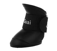 Eighosee Black S, Pet Shoes Booties Rubber Dog Waterproof Rain Boots