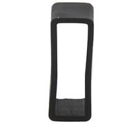 Eighosee Black Watch Strap Retaining Hoop Loop Rubber Retainer Buckle Holder 24mm