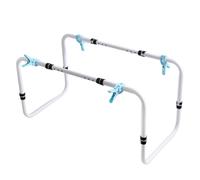Eighosee Blanket Lifter for Feet, Adjustable Height Blanket Lifters for Foot of Bed, Aluminum Alloy Blanket Lifter for Foot Toes