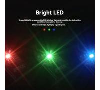 Eighosee BLHeli 3-6S Lipo 35A Brushless BLHeli 32 32Bit ESC Speed Controller ESC Built-in Programmable RGB LED for FPV RC Racing Drone Plane A