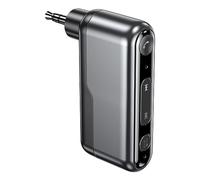 Eighosee Bluetooth 5.3 Car AUX Adapter Wireless Audio Receiver Music/Hands-Free Call 3.5mm AUX Adapter for Car/Home Stereo