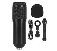 Eighosee BM828 USB Microphone Professional Dynamic Mic System Set PC Recording Musical Microphone Set(Black)