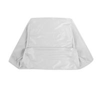Eighosee Boat Seat Cover, Outdoor Waterproof Pontoon Captain Boat Bench Chair Seat Cover, Chair Protective Covers White