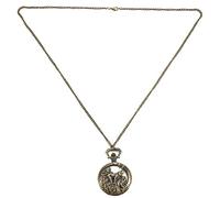 Eighosee Bronze Monkey Picking Peach Pocket Watch Bronze Pocket Watch