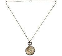 Eighosee Bronze Zodiac Chicken Vintage Pocket Watch Embossed Hollow Big Rooster Pocket Watch