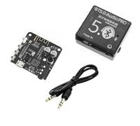 Eighosee BT5.0 Receiver+Case+3.5Mm AUX Audio Cable Kit MP3 Bluetooth Decoder Lossless Car Speaker Audio Amplifier Board